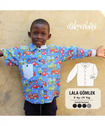 Lala Kız/Erkek Gömlek